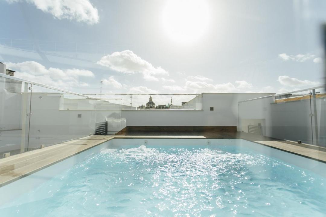 Modern With Seasonal Swimming Pool- 1Bd 1Bth- Goyeneta Daire Sevilla Dış mekan fotoğraf
